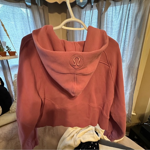 Velvet Dust Lululemon Scuba Oversized Full-Zip Hoodie M/L - Picture 3 of 4